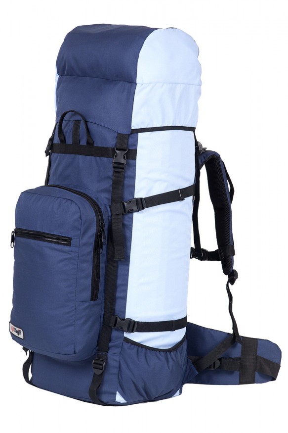 Рюкзак туристический Оптимал 4, синий-голубой, 90 л, ТАЙФ