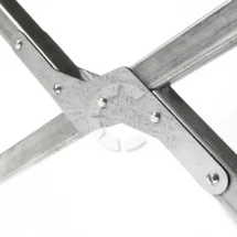 Раскладушка туристическая в чехле 195х65х40 см, труба оцинк. 25х25 мм, СЛЕДОПЫТ