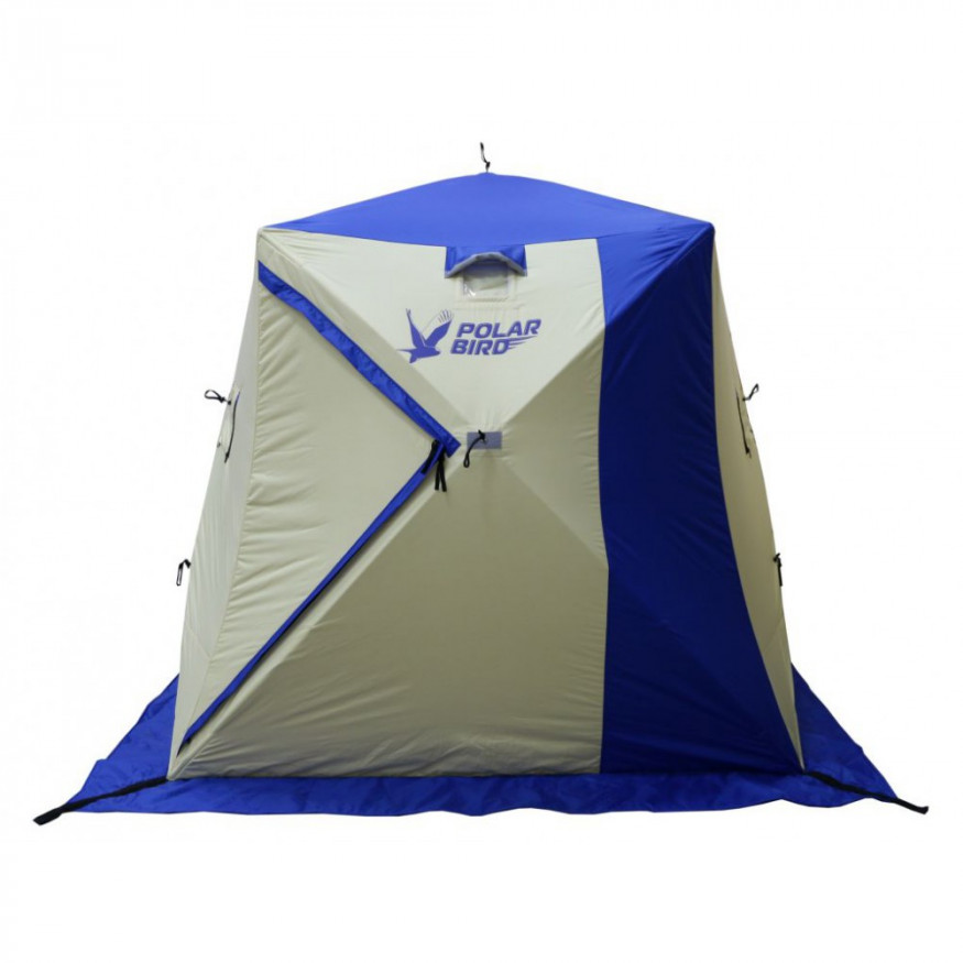 Палатка Polar Bird 3Т long Компакт, трехслойная, трехместная