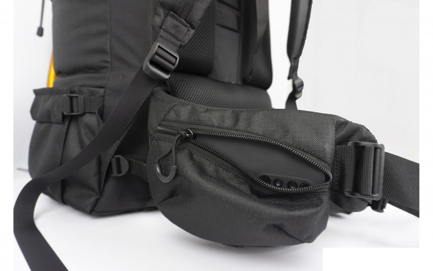 Рюкзак туристический Sayan-100 черный, Манарага