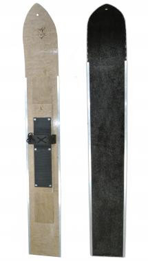 Лыжи Зима полнокамусные (береза, осина 220мм), длина 135 см